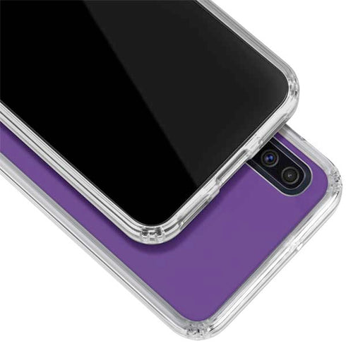 Texas Christian University TCU Horned Frogs Galaxy A50 Clear Case